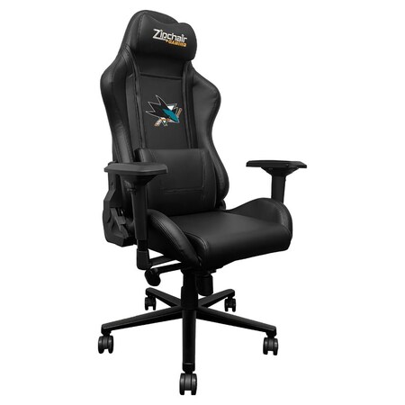 Dreamseat Xpression Pro Gaming Chair with San Jose Sharks Logo XZXPPRO032-PSNHL42040A